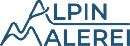 Alpin Malerei